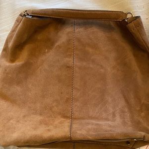 Never Used Banana Republic Tan Suede Hobo